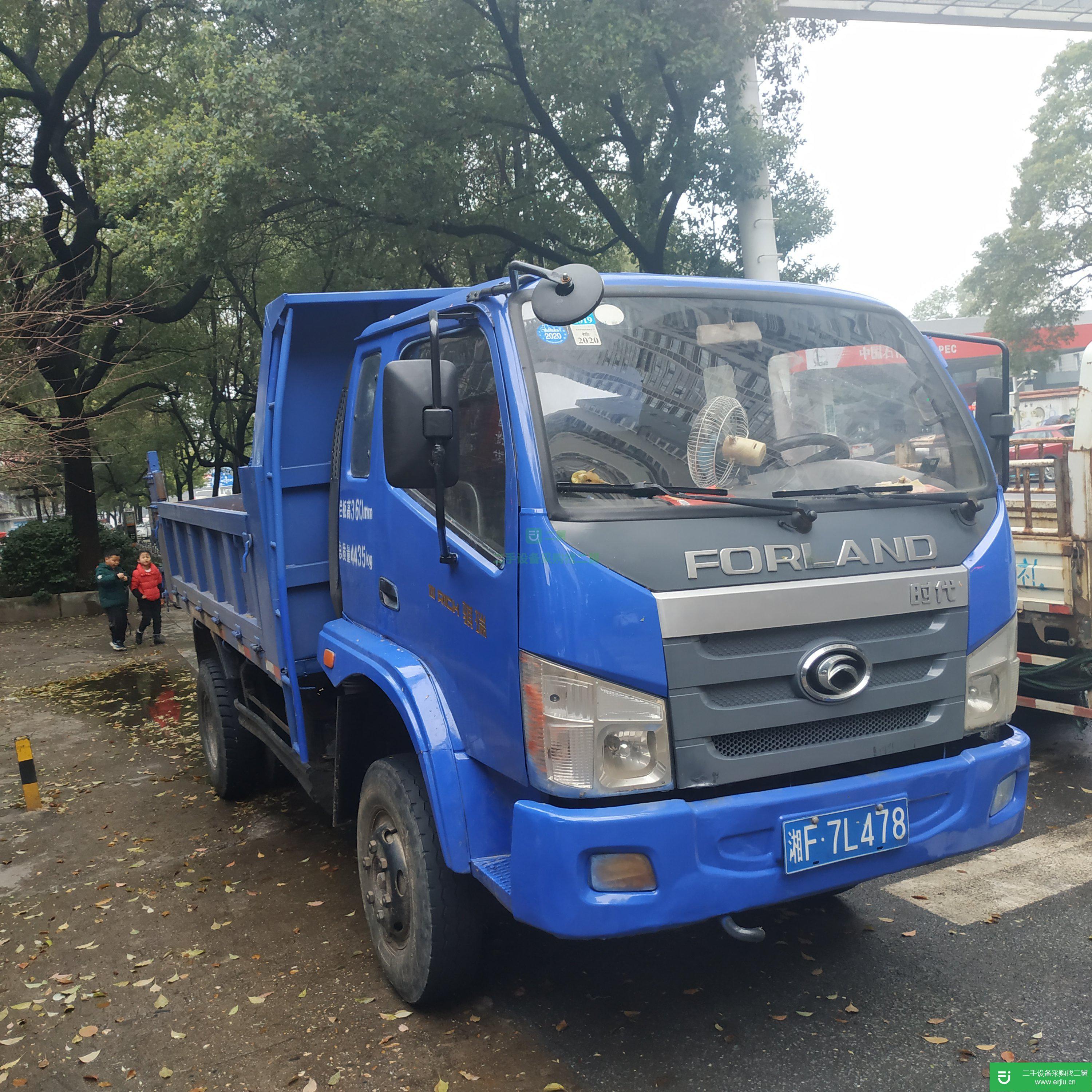 湖南出售二手福田瑞沃自卸車