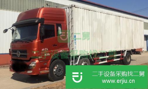遼寧出售二手東風天龍廂式貨車