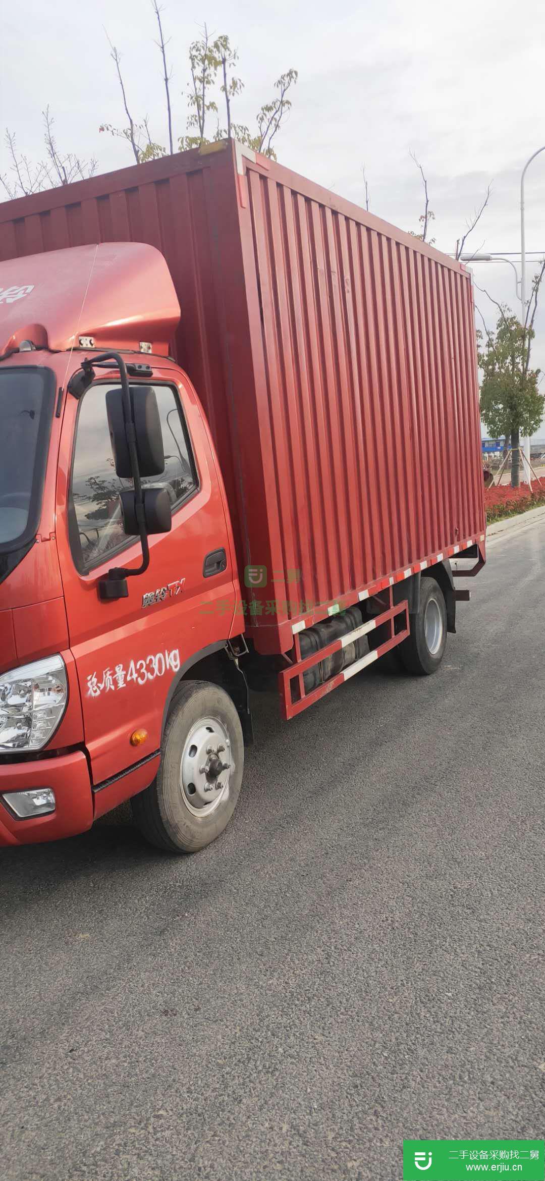 江蘇出售二手福田奧鈴118馬力貨車