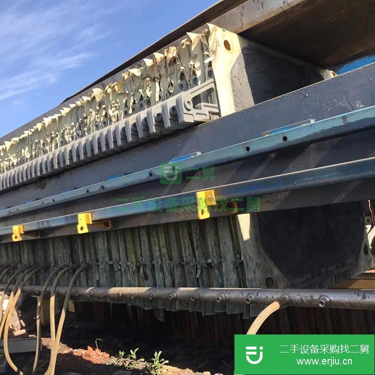 山東出售二手350平方隔膜壓濾機