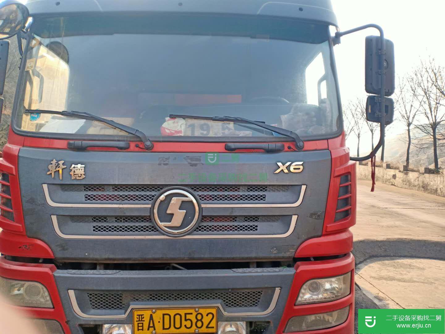 山西出售二手陜汽270馬力自卸車