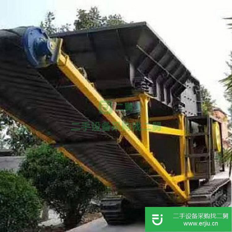 河南出售二手大型移動(dòng)制砂機(jī)