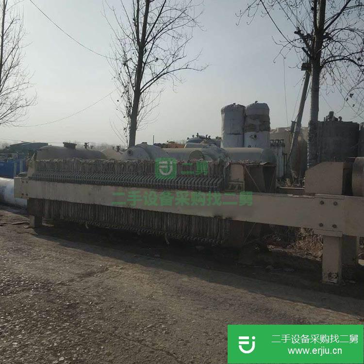 山東出售二手邊框隔膜壓濾機