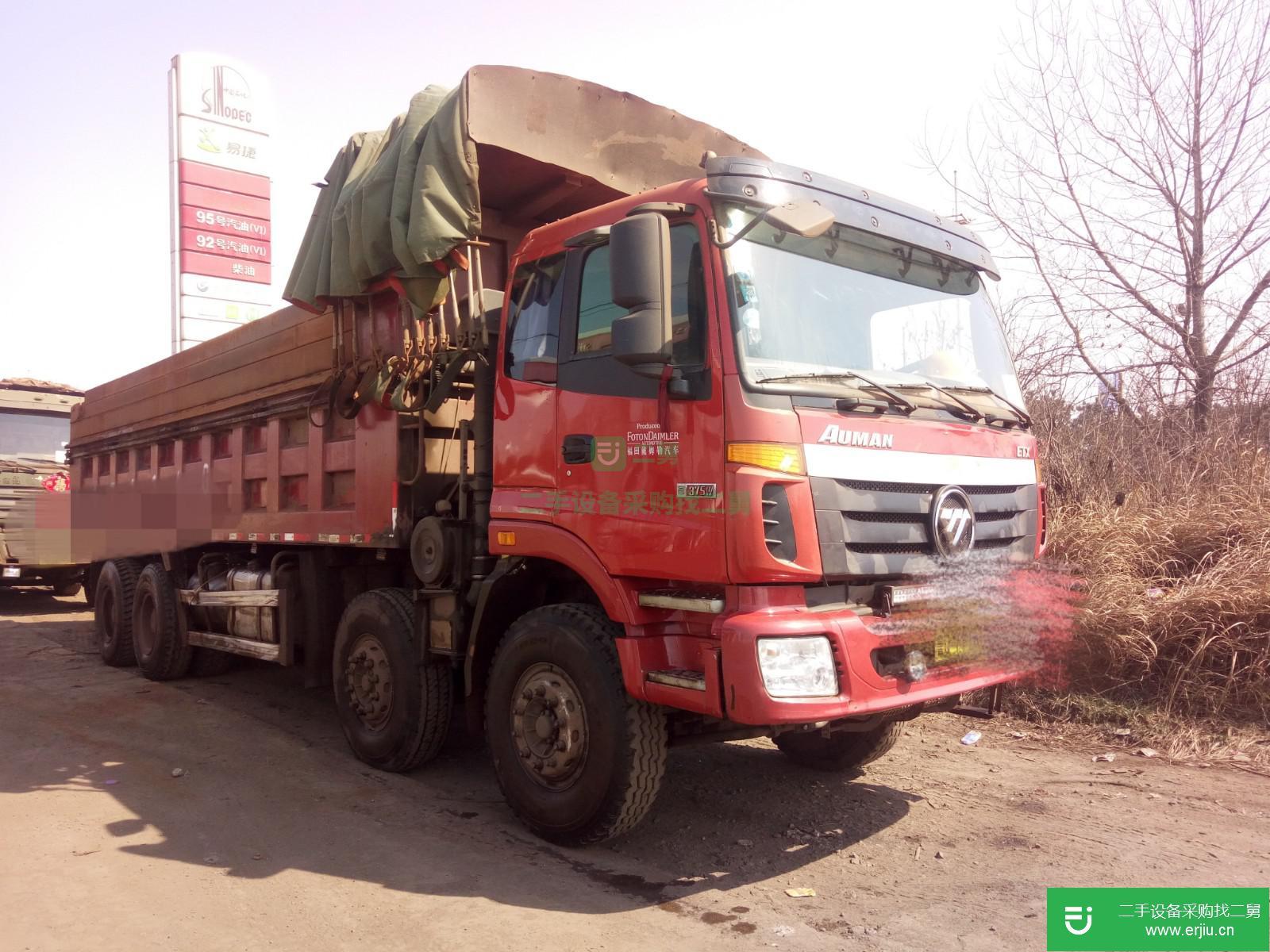 山東出售二手歐曼重卡自卸車
