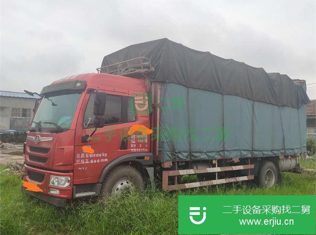山東出售二手青島解放高欄載貨車