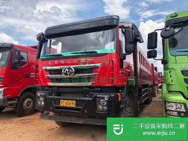 湖南出售二手上汽紅巖自卸車