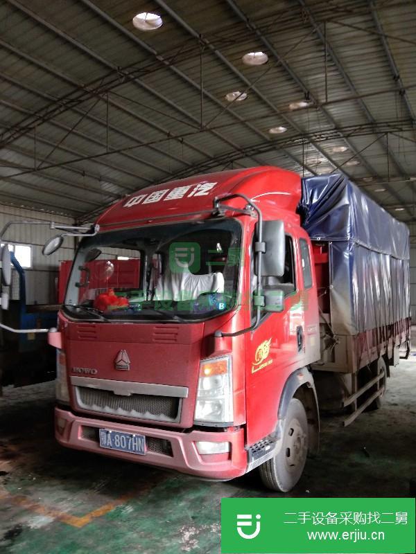 湖北出售二手重汽豪沃高欄載貨車