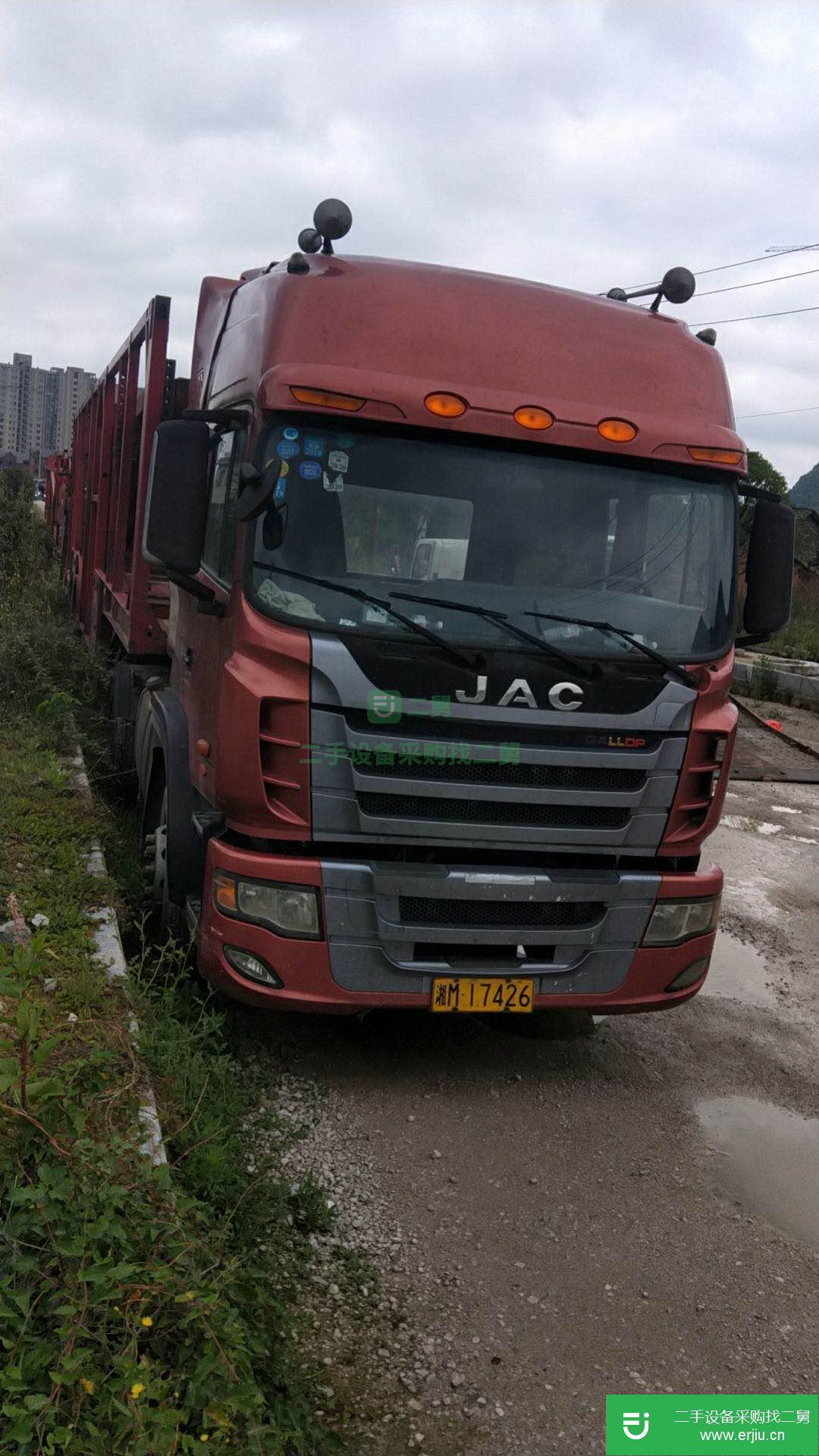 貴州出售二手江淮格爾發(fā)300馬力運輸車