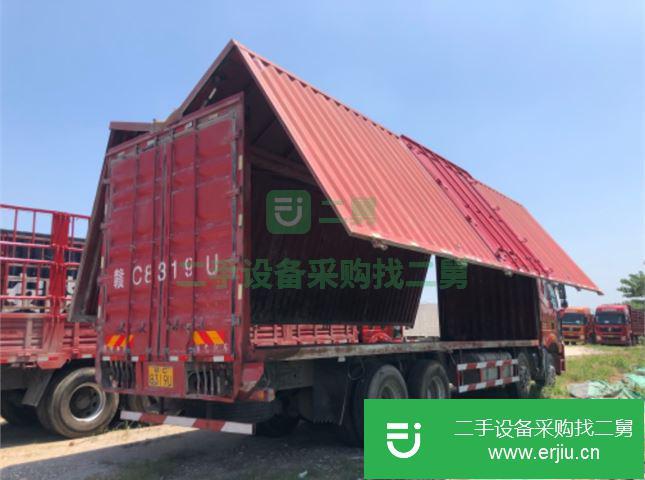 江西出售二手一汽解放J6P前四后八雙飛翼箱式貨車