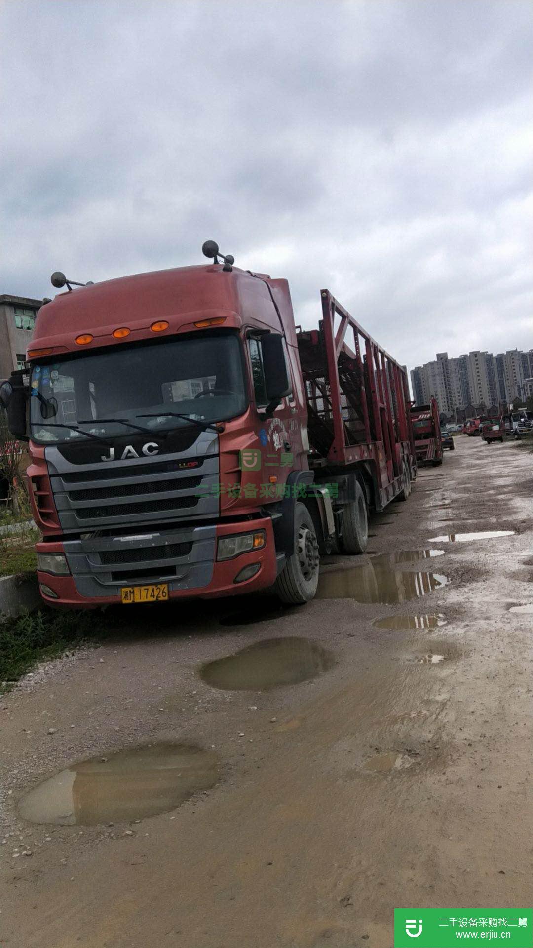 貴州出售二手江淮格爾發(fā)300馬力運輸車