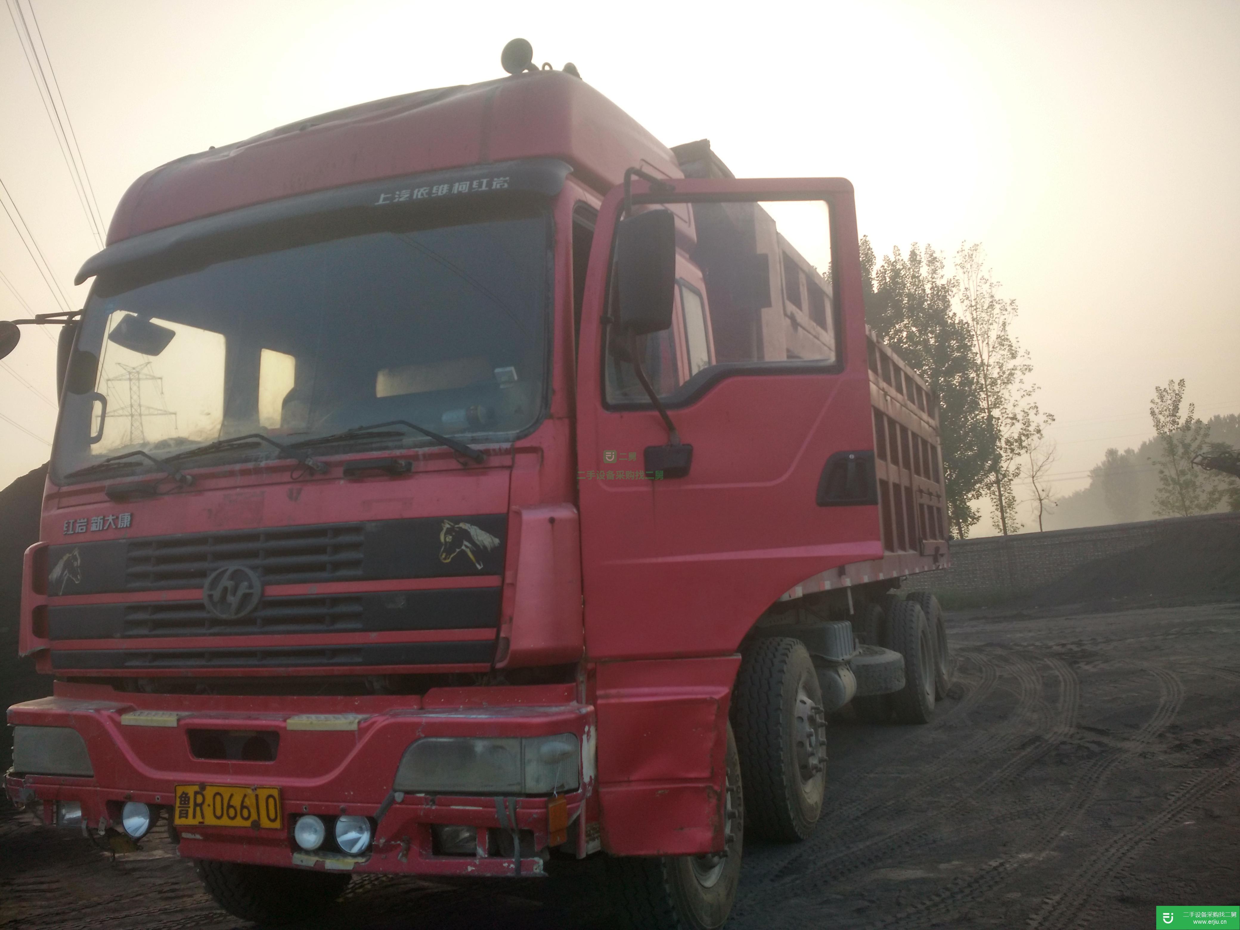 山東出售二手中國重汽自卸車