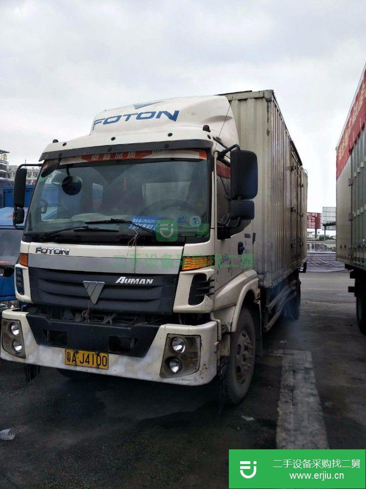 廣東出售二手7米6箱式開頂貨車