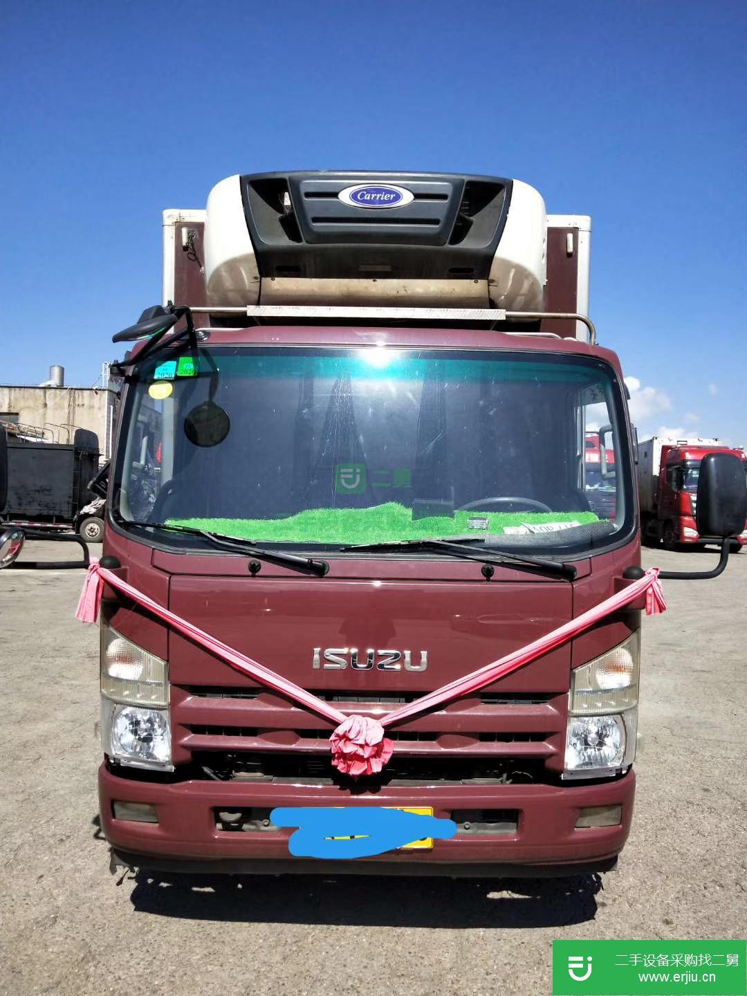 云南出售二手德沃重工冷藏車160馬力