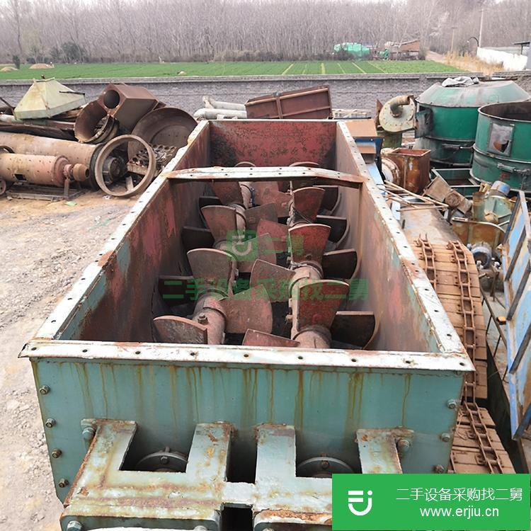 河南出售二手SZJ320型雙軸攪拌機