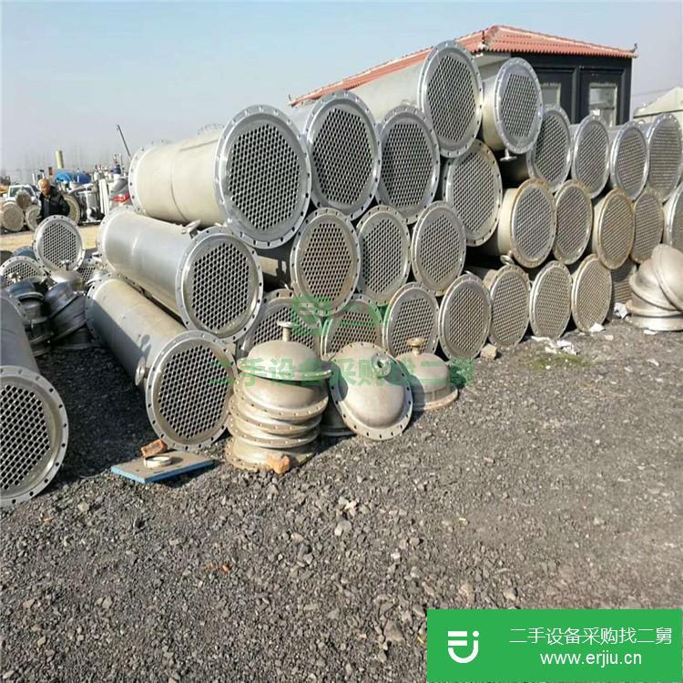 山東出售二手不銹鋼列管冷凝器