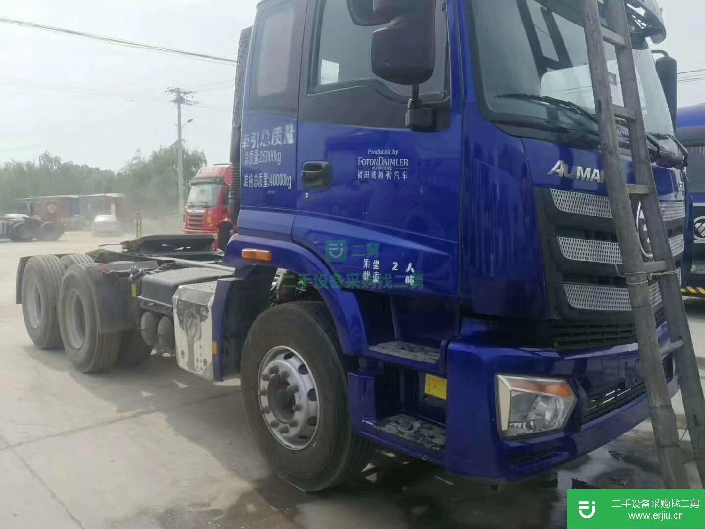 山東出售二手福田歐曼牽引車