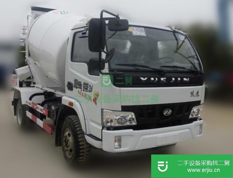 湖北出售二手躍進牌3方攪拌車