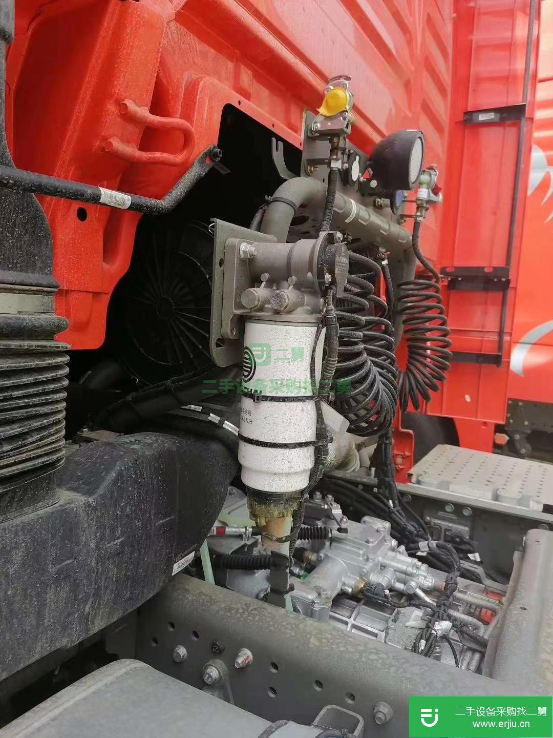 山東出售二手重汽汕德卡480馬力牽引車