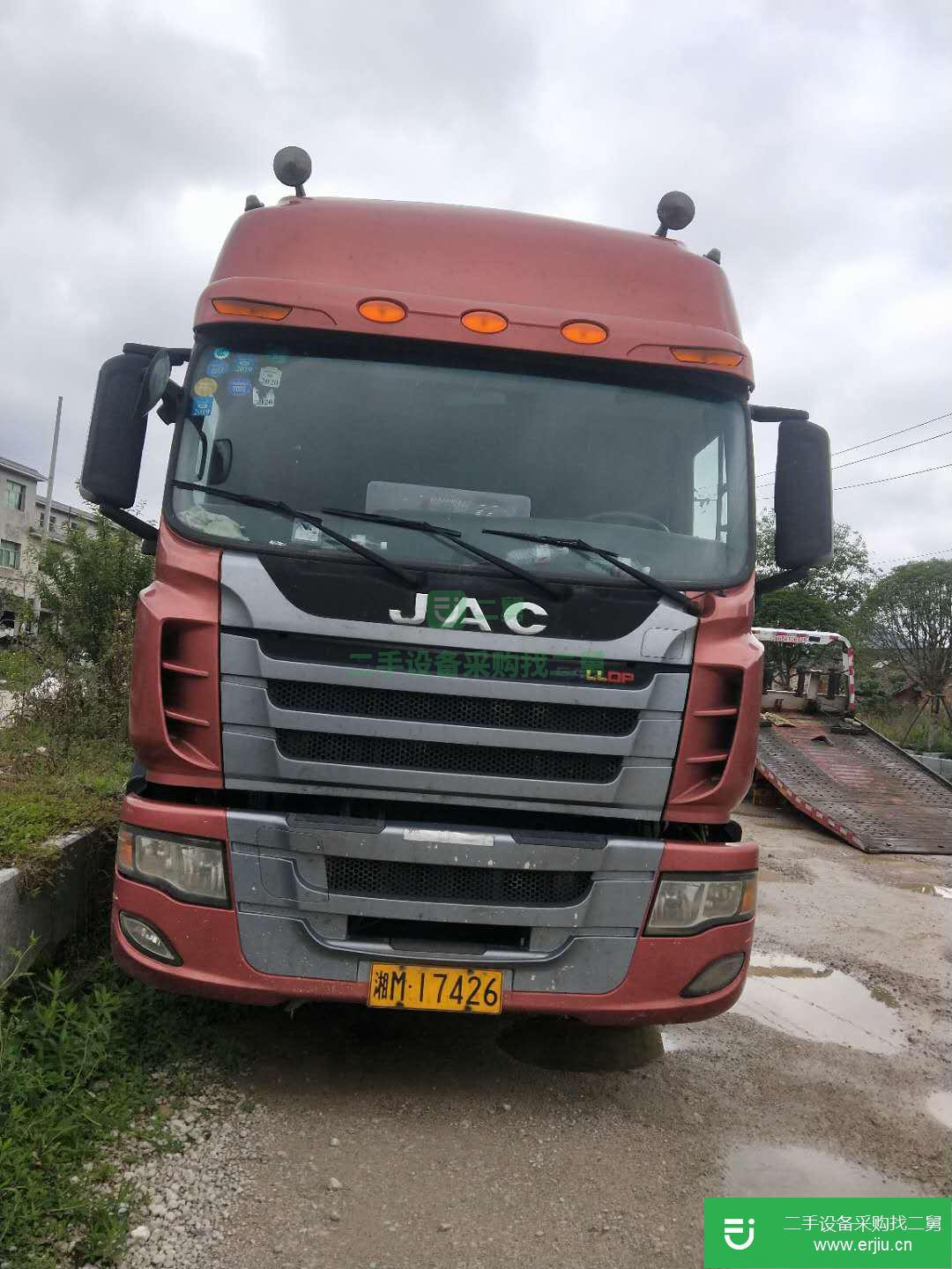 貴州出售二手江淮格爾發(fā)300馬力運輸車
