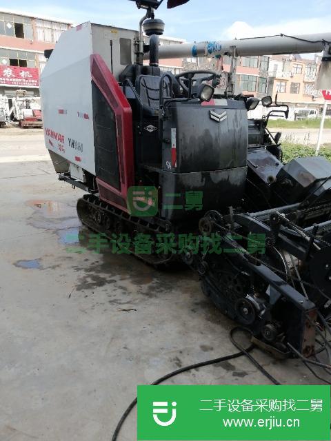 江蘇出售二手洋馬880全喂入聯合收割機