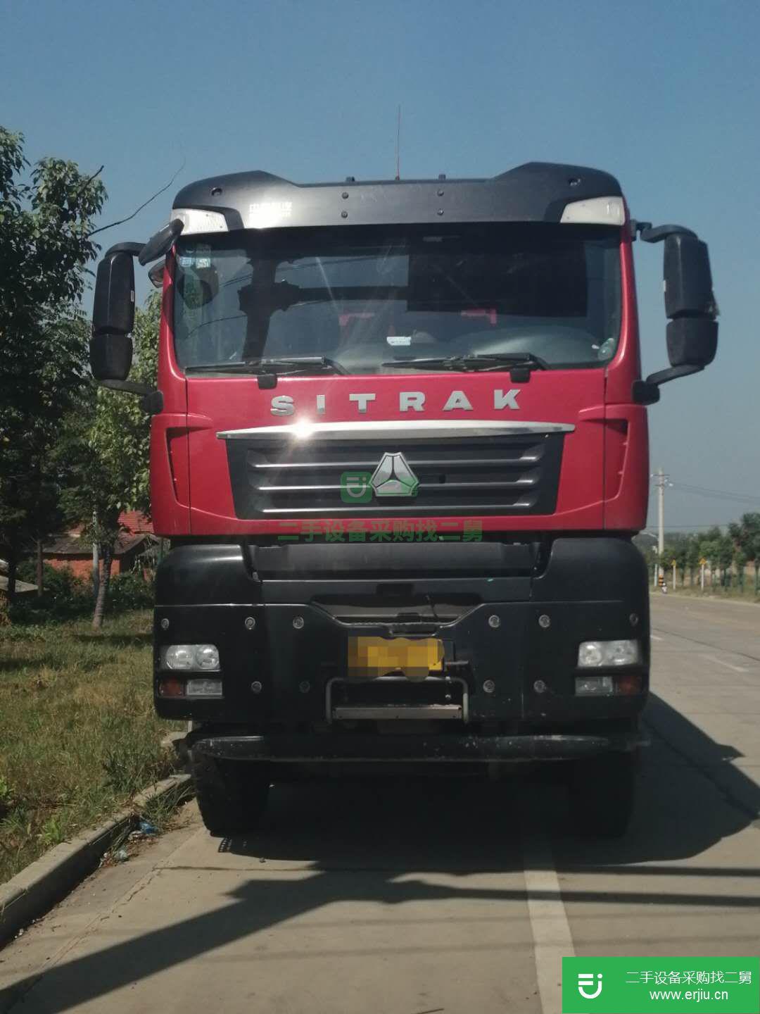 湖北出售二手重汽汕德卡自卸車