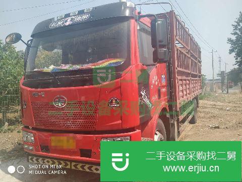 河北出售二手一汽解放J6倉柵式載貨車