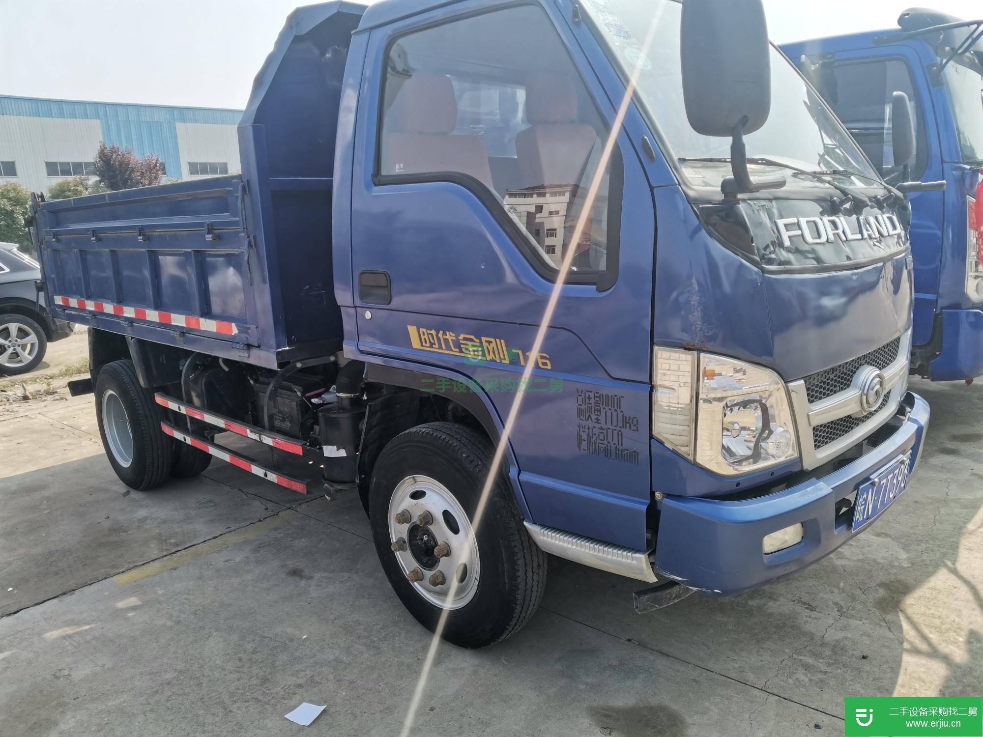 江蘇出售二手福田瑞沃100馬力自卸車