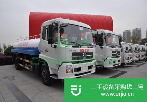 山東菏澤低價出售二手八噸灑水車