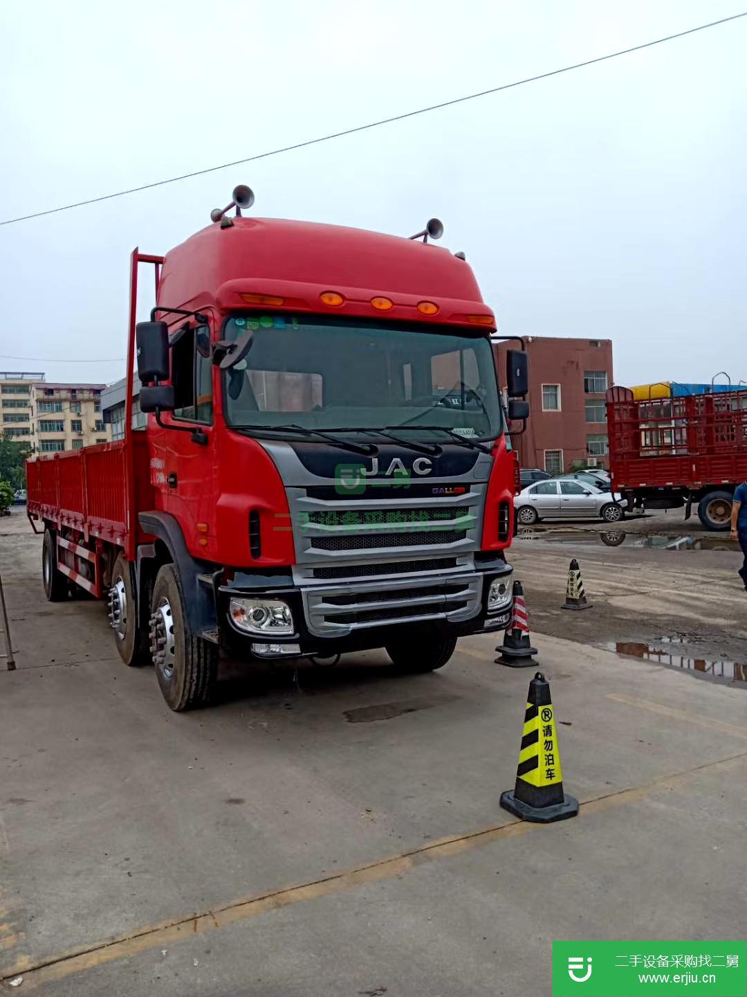 江西出售二手江淮格爾發245馬力自卸車