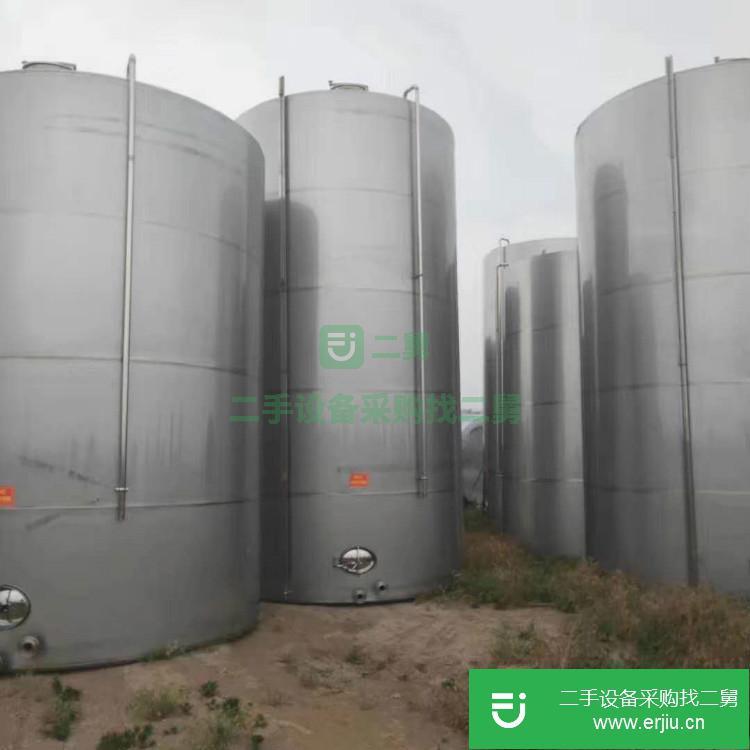 山東出售二手不銹鋼儲油罐