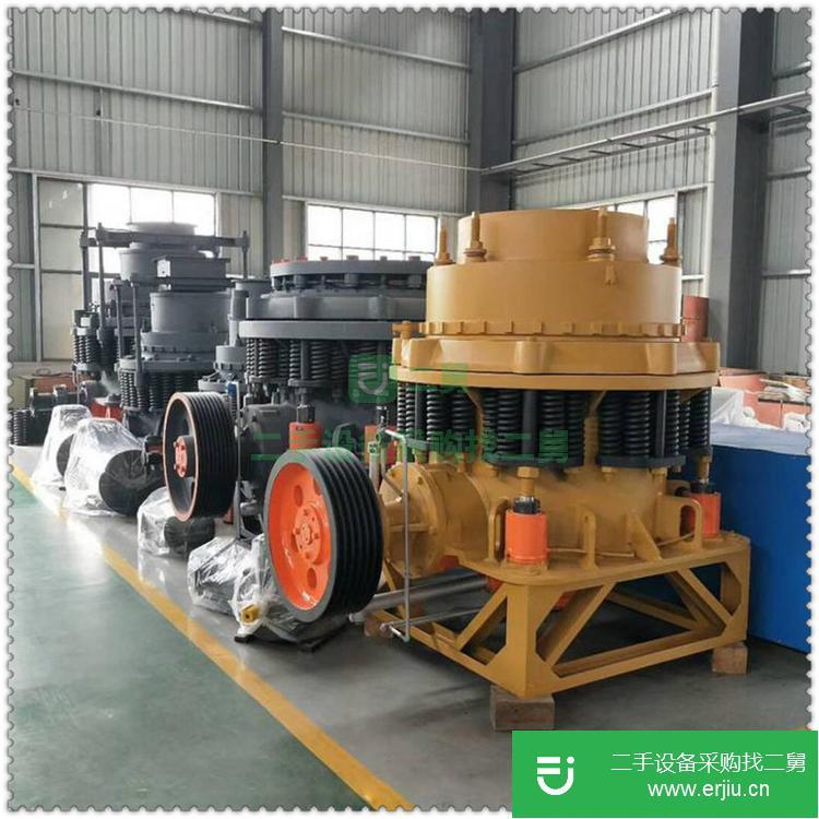 河南低價出售一臺石料線移動破碎機