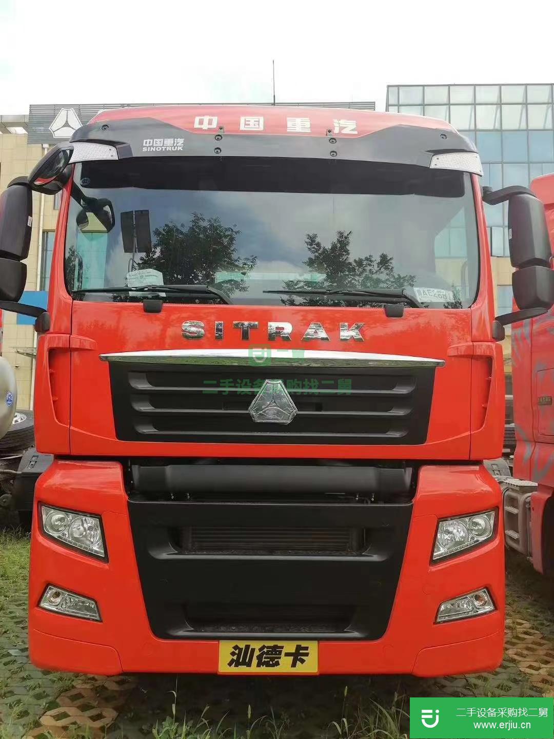 山東出售二手重汽汕德卡480馬力牽引車