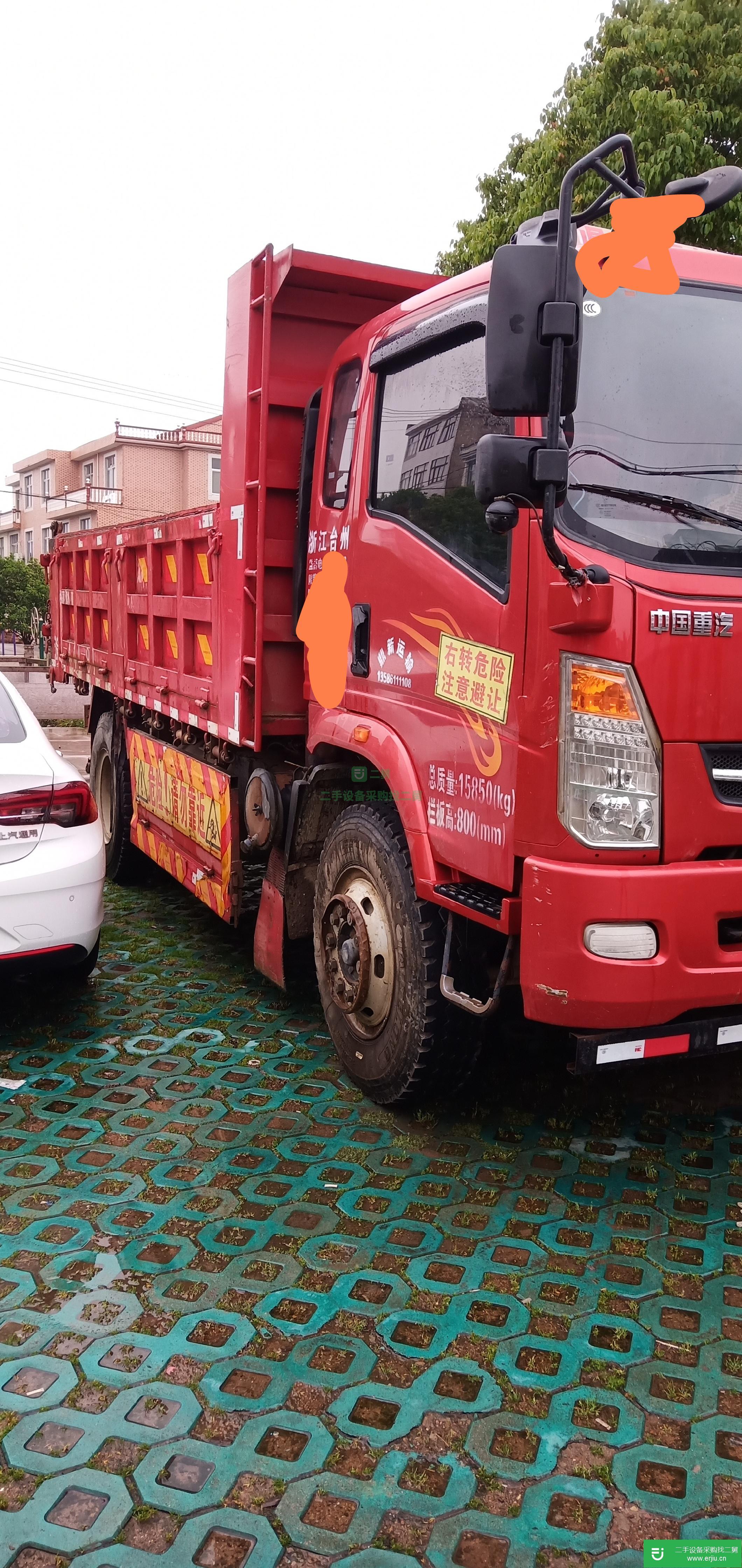 浙江出售二手重汽豪曼自卸車