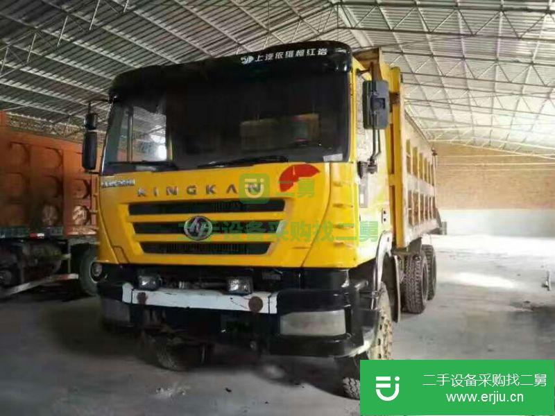 四川出售二手豪沃新金剛歐曼后八輪自卸車