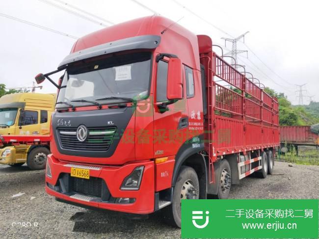 重慶出售二手東風(fēng)天龍前四后八倉欄貨車