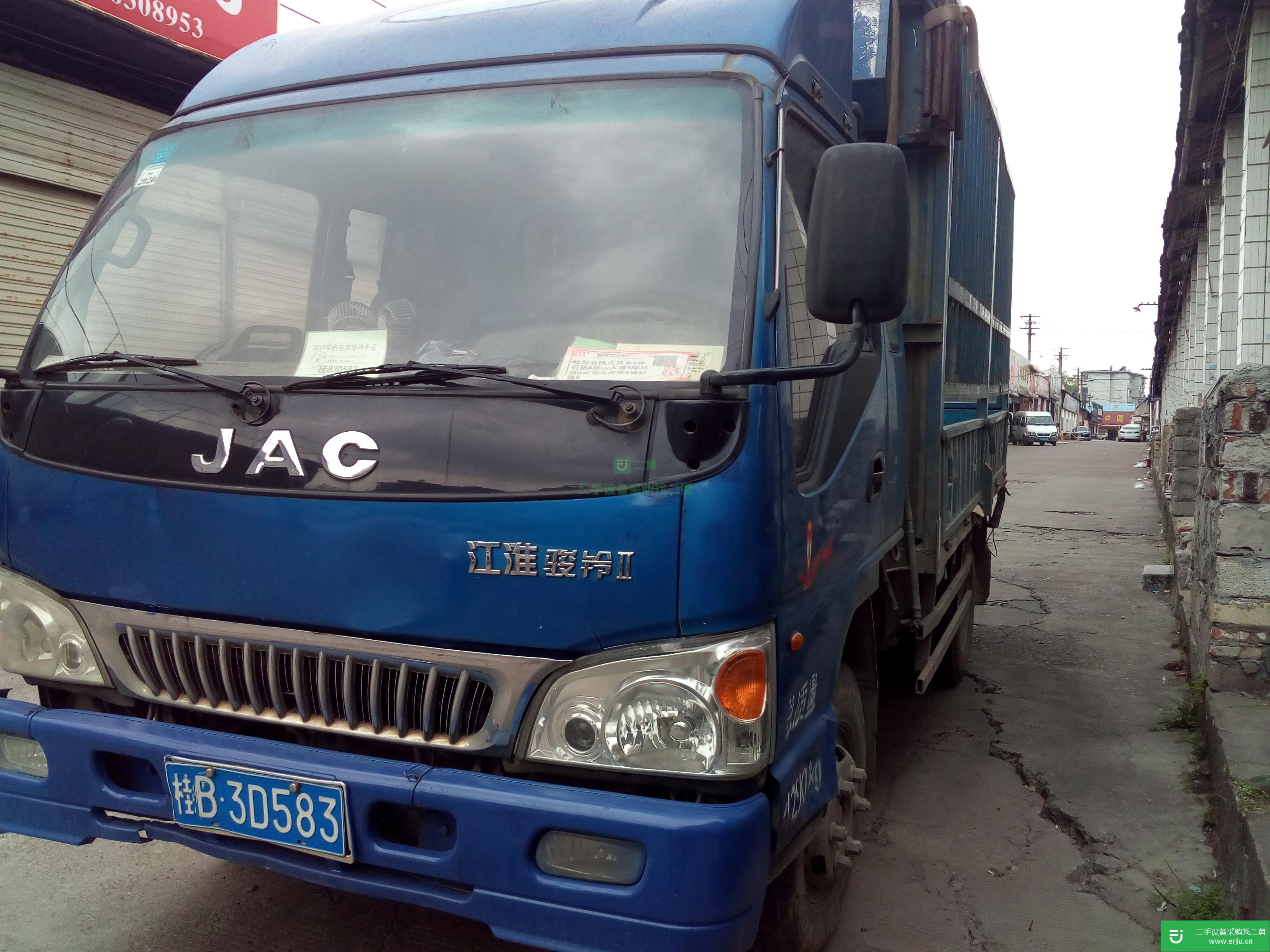 廣西出售二手江淮駿鈴134馬力貨車