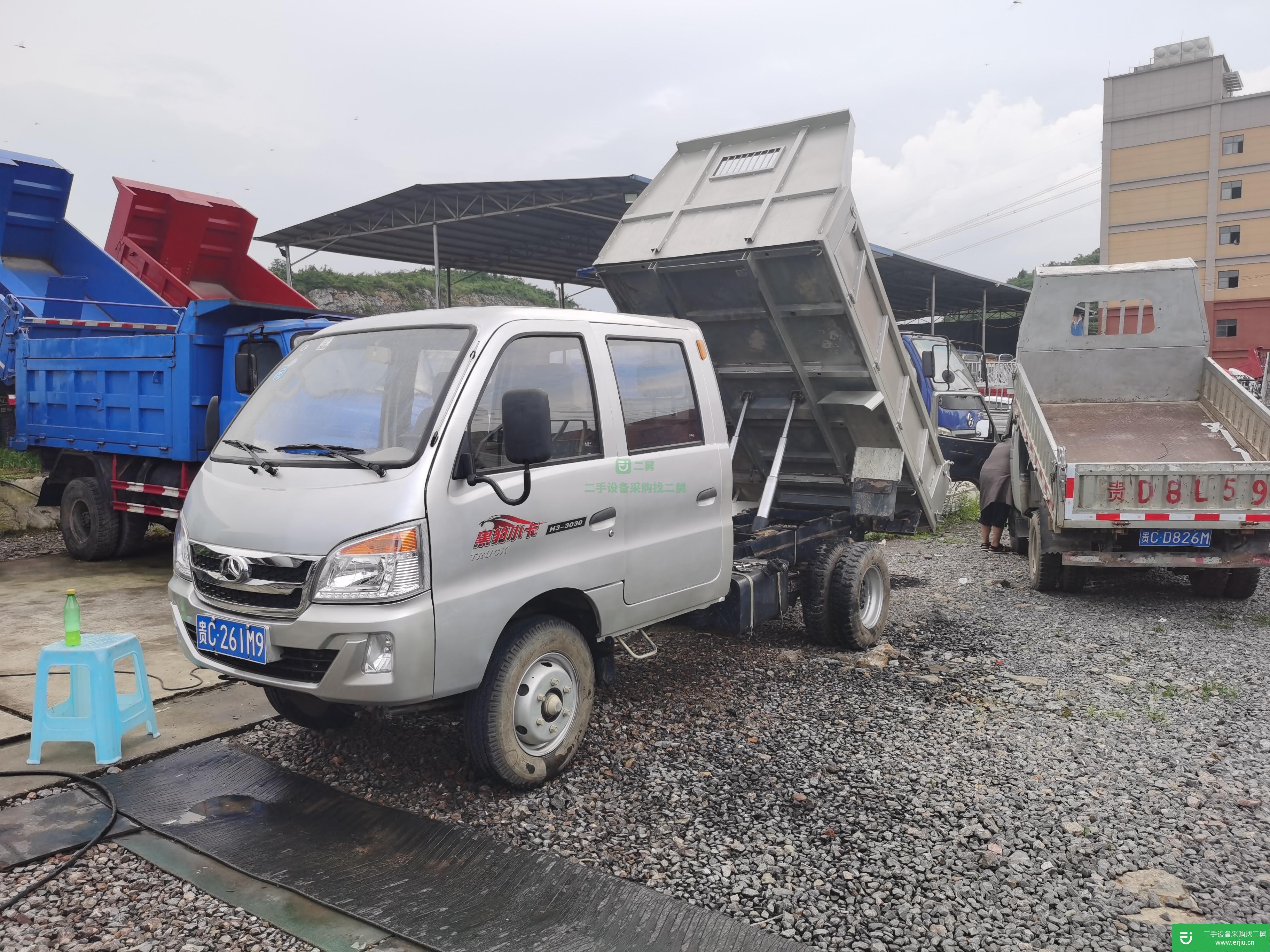 貴州出售二手北汽黑豹75馬力自卸車(chē)