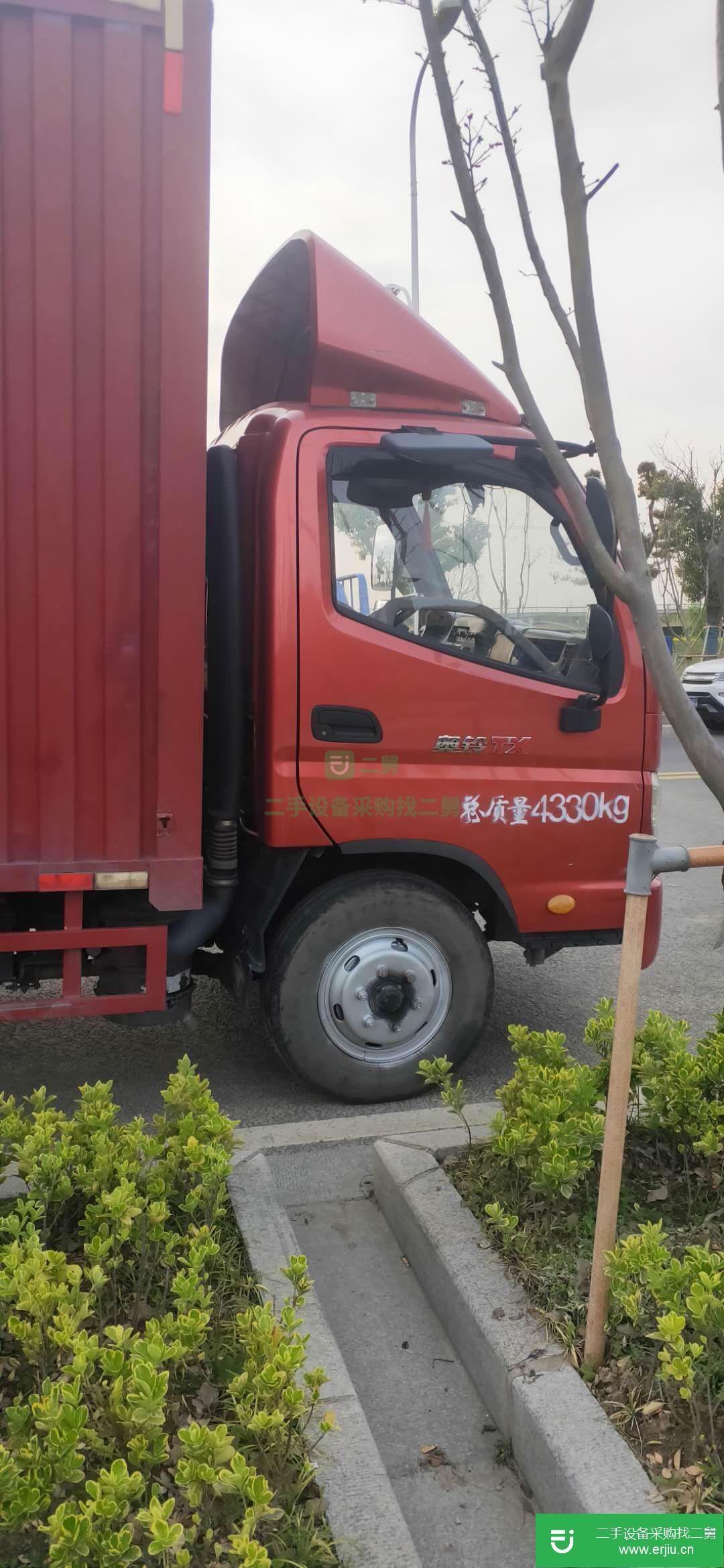 江蘇出售二手福田奧鈴118馬力貨車
