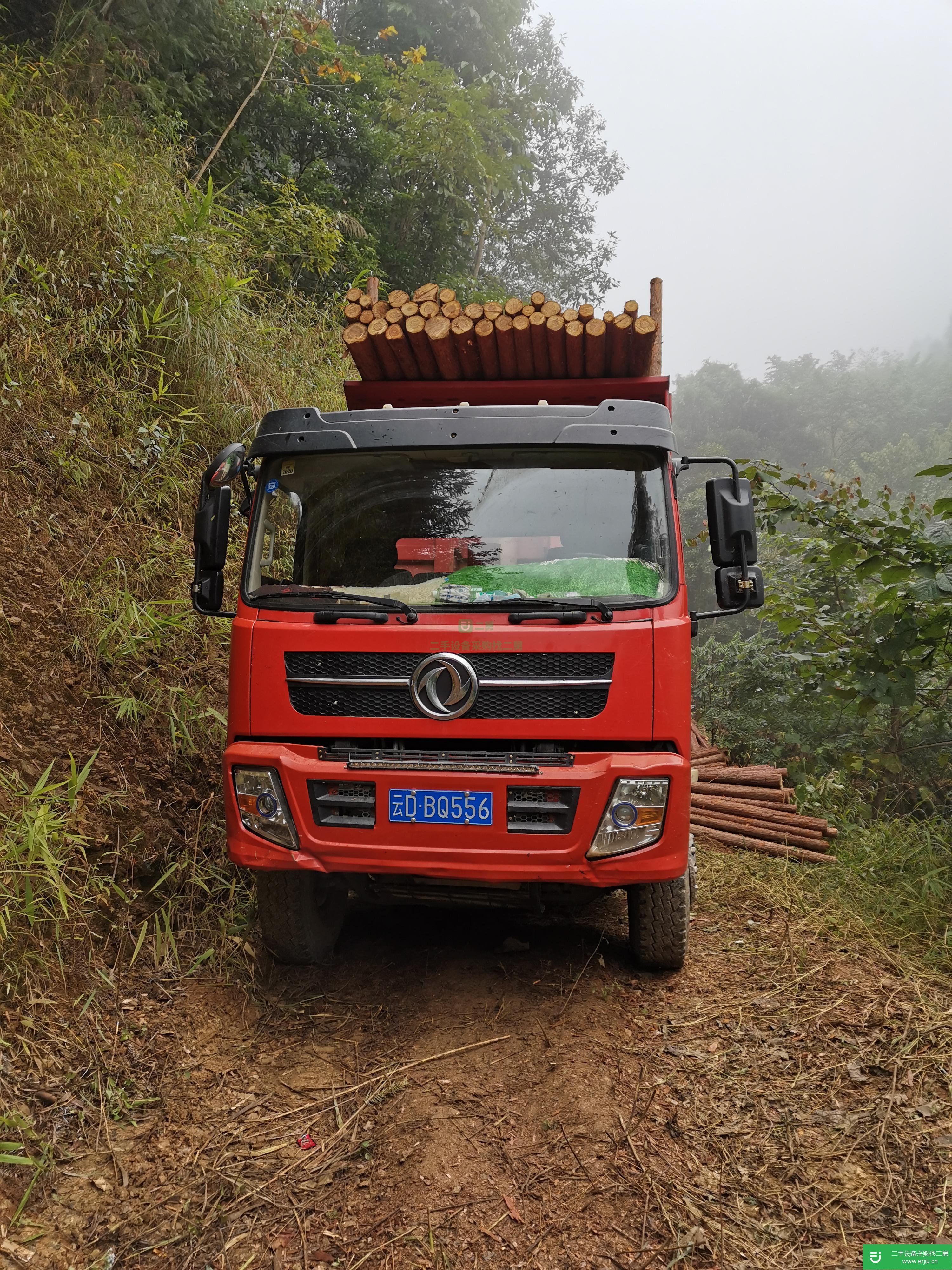 云南出售二手東風185馬力自卸車