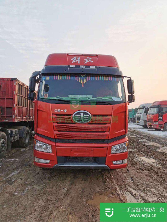 河北出售二手一汽解放430馬力牽引車