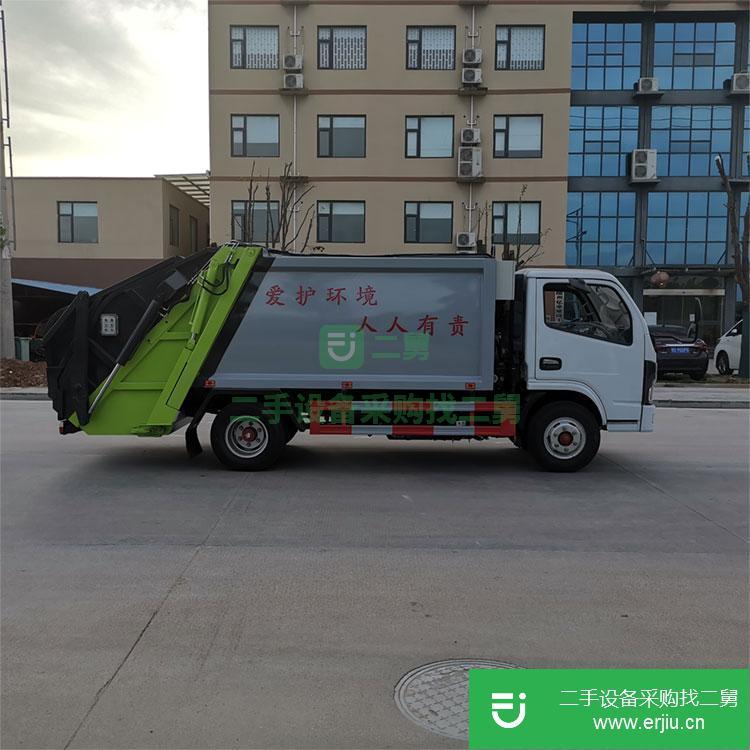 湖北低價出售轉讓二手6方壓縮垃圾車