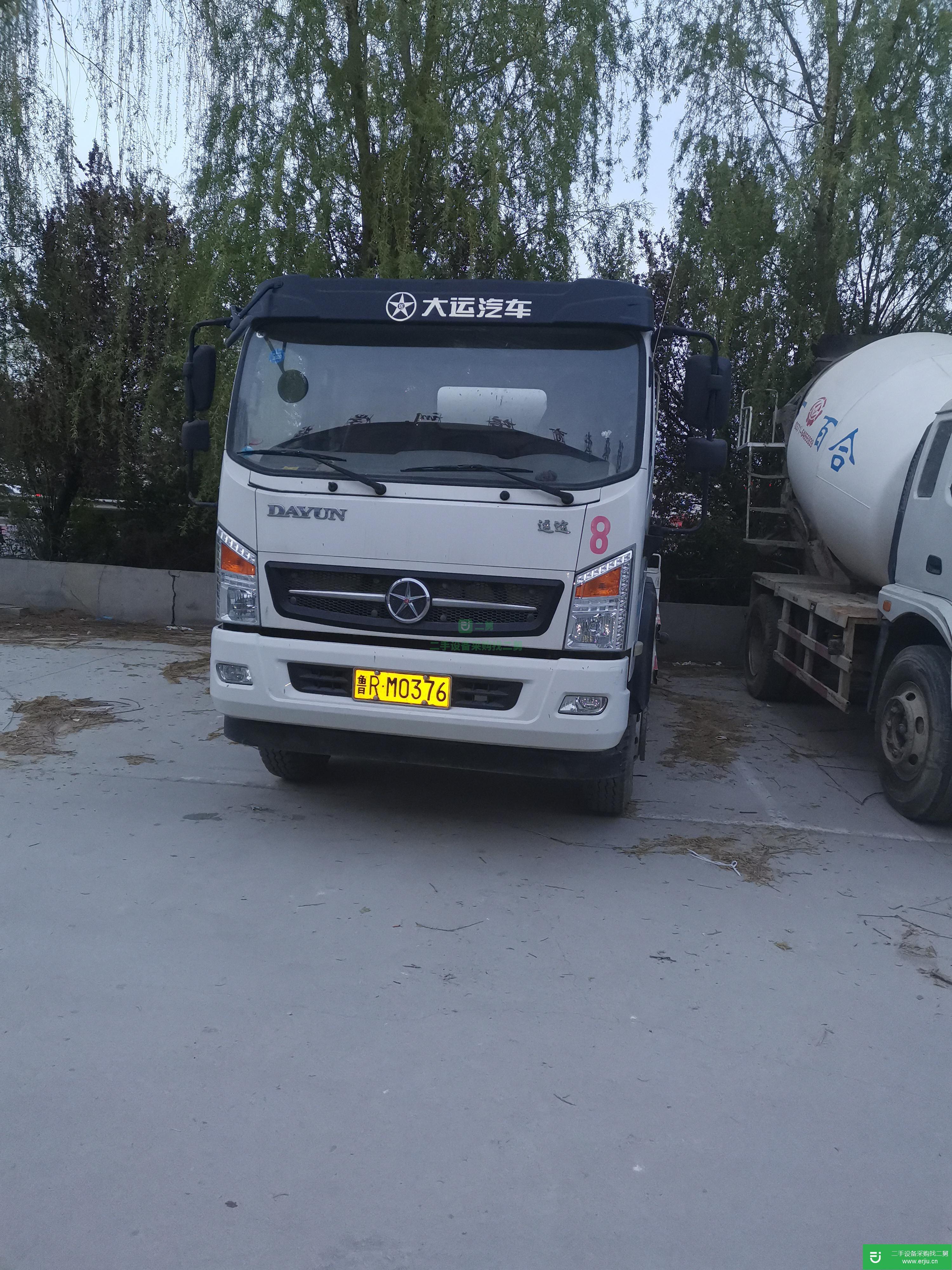 河南出售二手大運重卡攪拌車