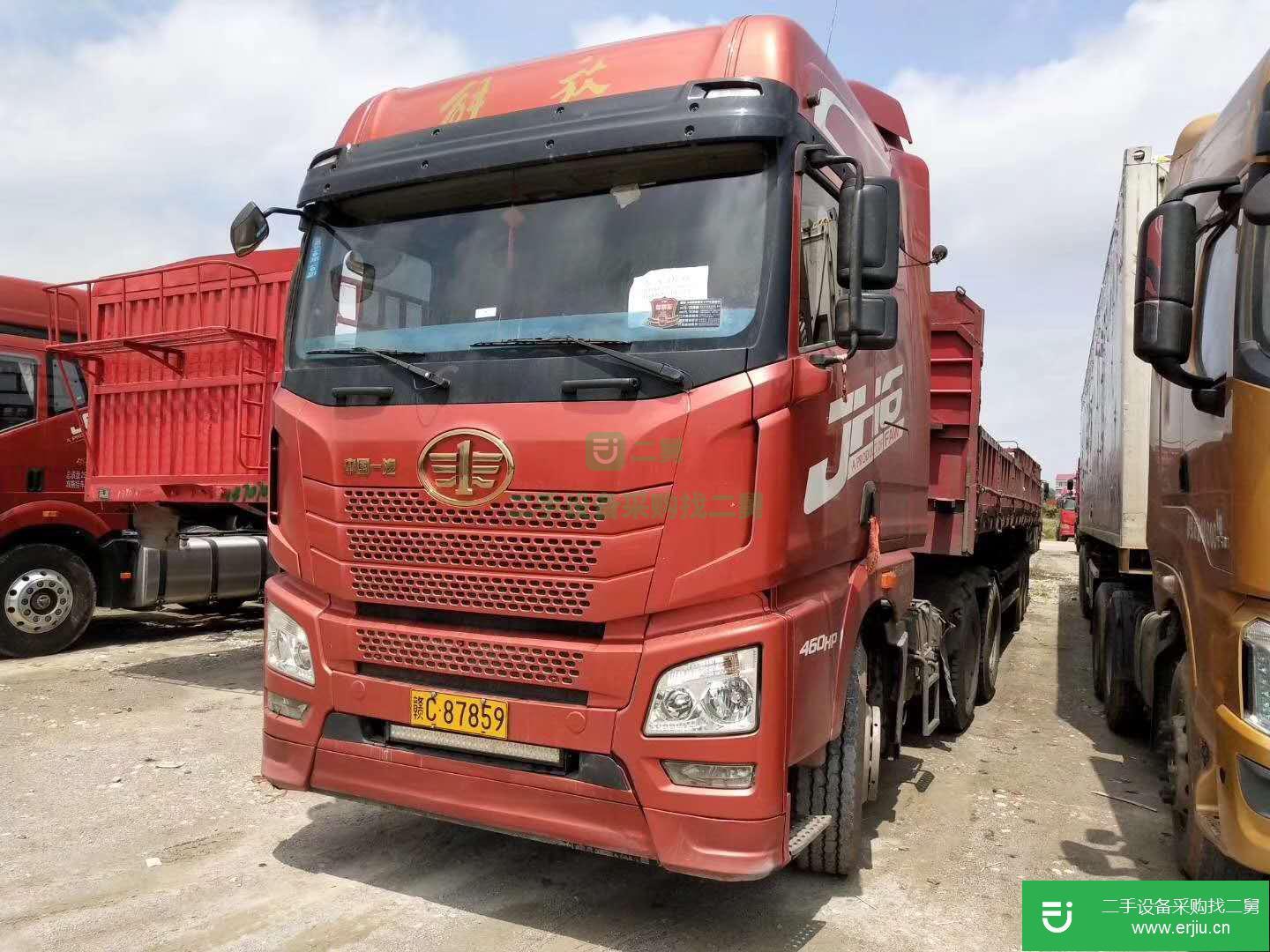 河南低價出售青島解放JH6貨車460馬力