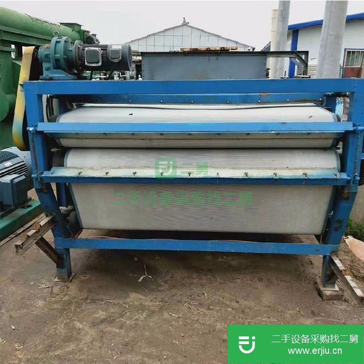 山東低價(jià)出售閑置二手鴻瑞帶式壓濾機(jī)