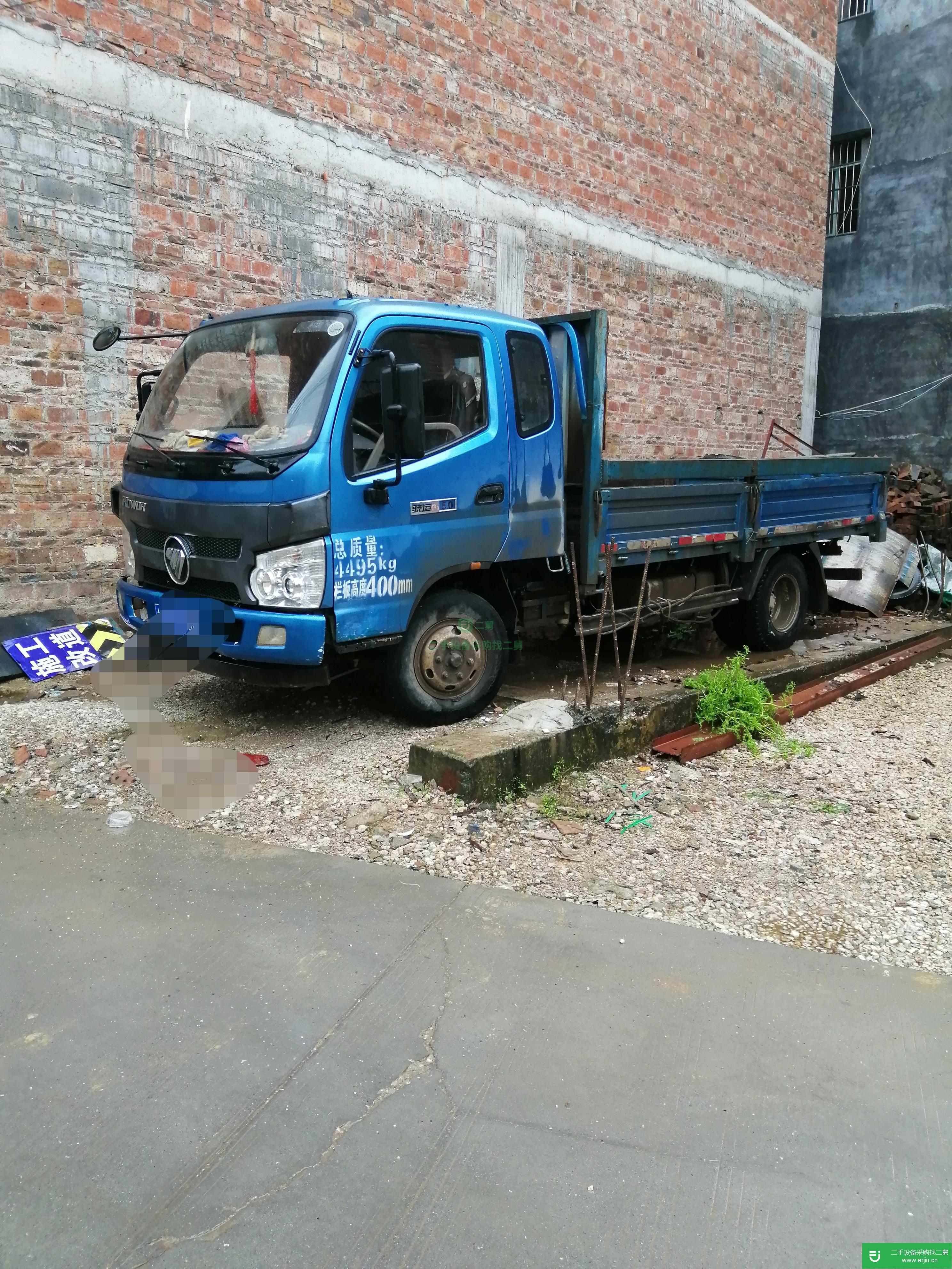廣西出售二手福田奧鈴自卸車