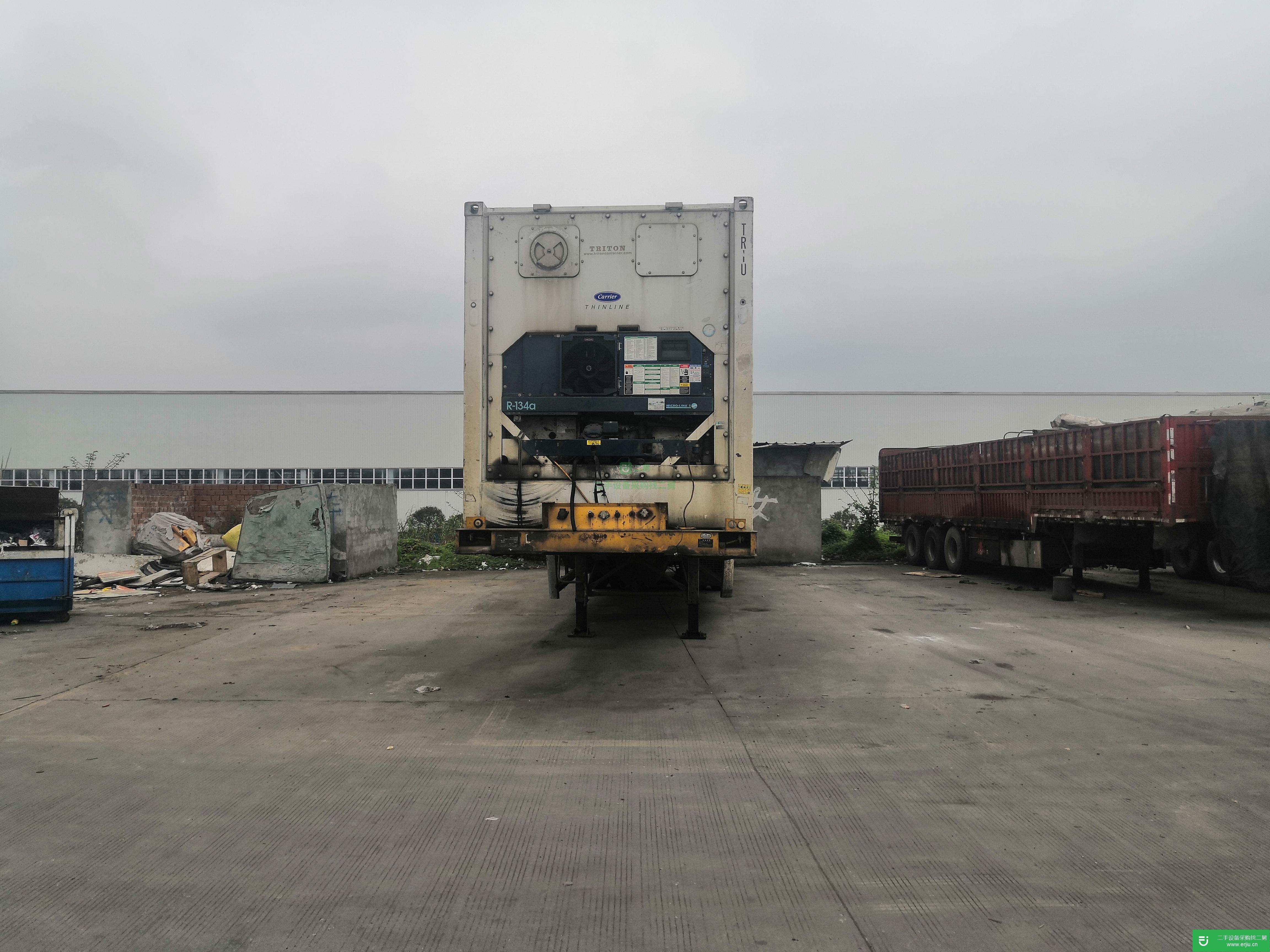重慶出售二手冷鏈掛車