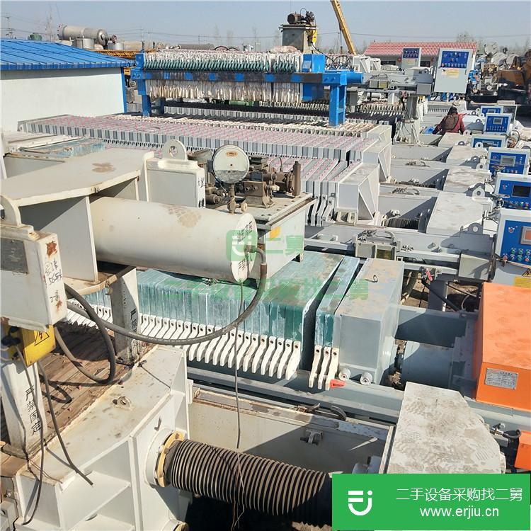 山東低價出售轉讓二手300平方東恒板式壓濾機