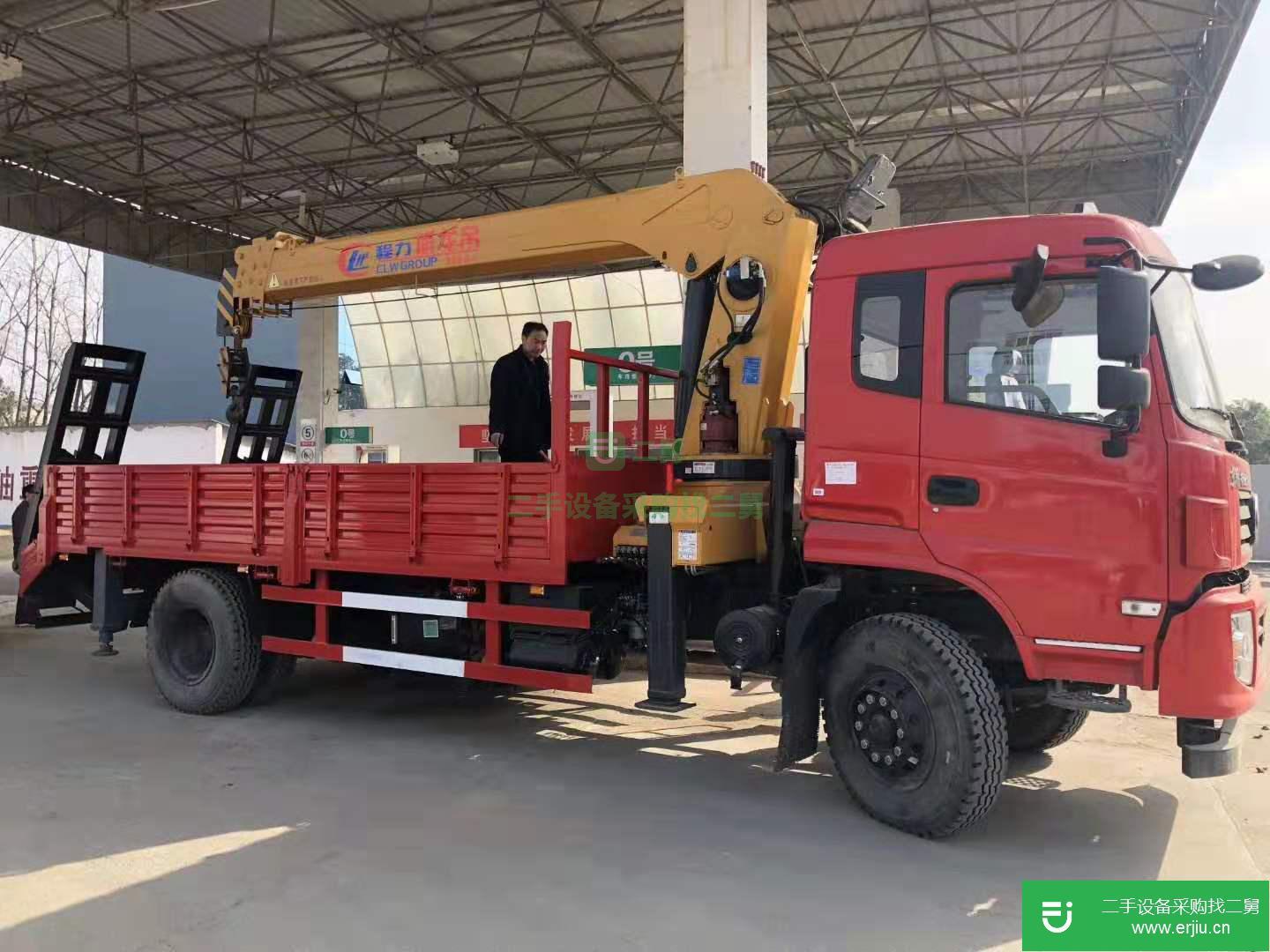 湖北出售二手東風牌隨車吊