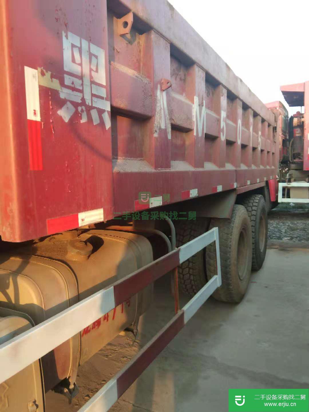 湖南出售二手重汽豪沃國四后八輪自卸車