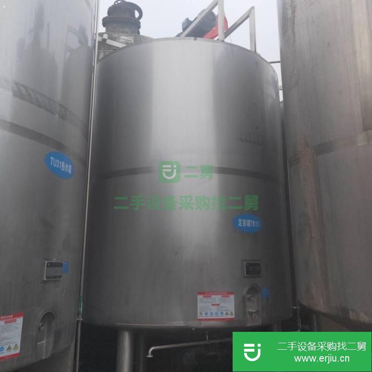 山東出售二手不銹鋼儲罐